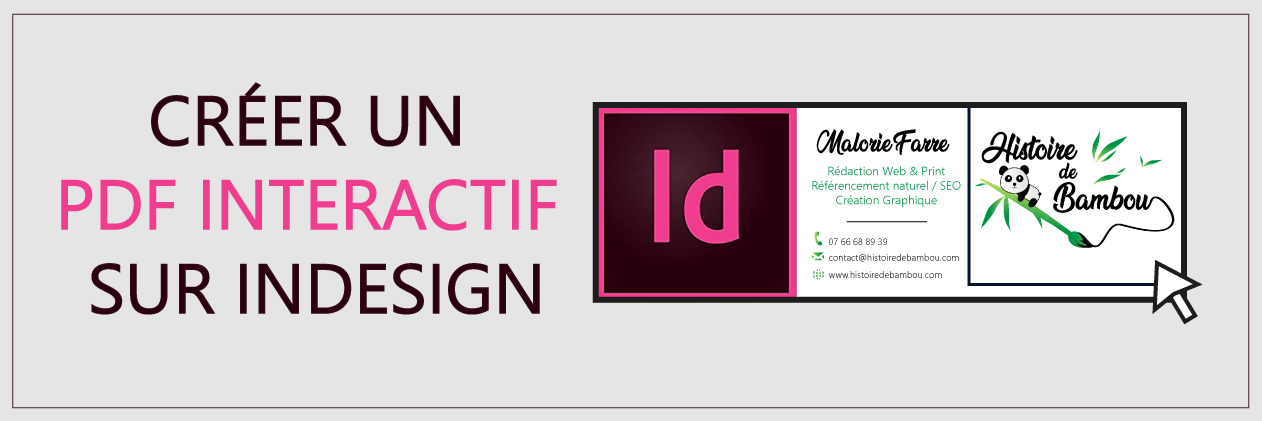 Créer un PDF interactif sur Indesign