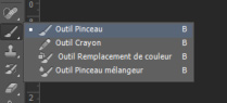 Outil pinceau photoshop