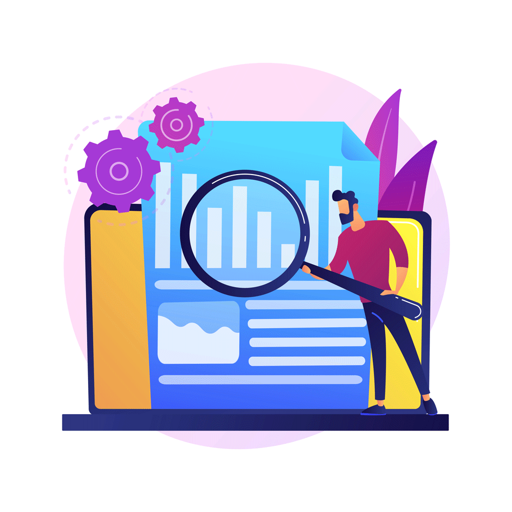 Image graphique pour un audit de contenu
